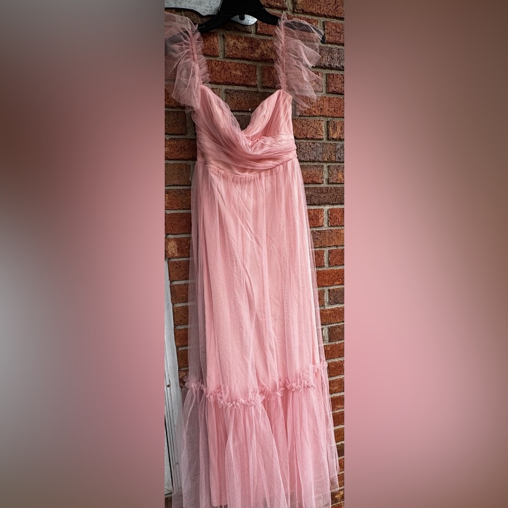 Ever Pretty Soft Pink A-Line Skirt